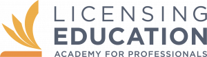 LEAP (Licensing Education Academy for Professionals) logo