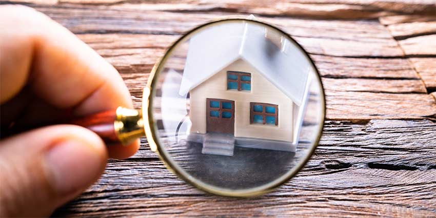 Home Inspection in Florida: Opportunities Ahead, even using a zooming glass on a tiny house