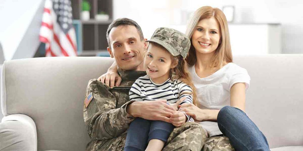 A family of veterans becoming home inspectors