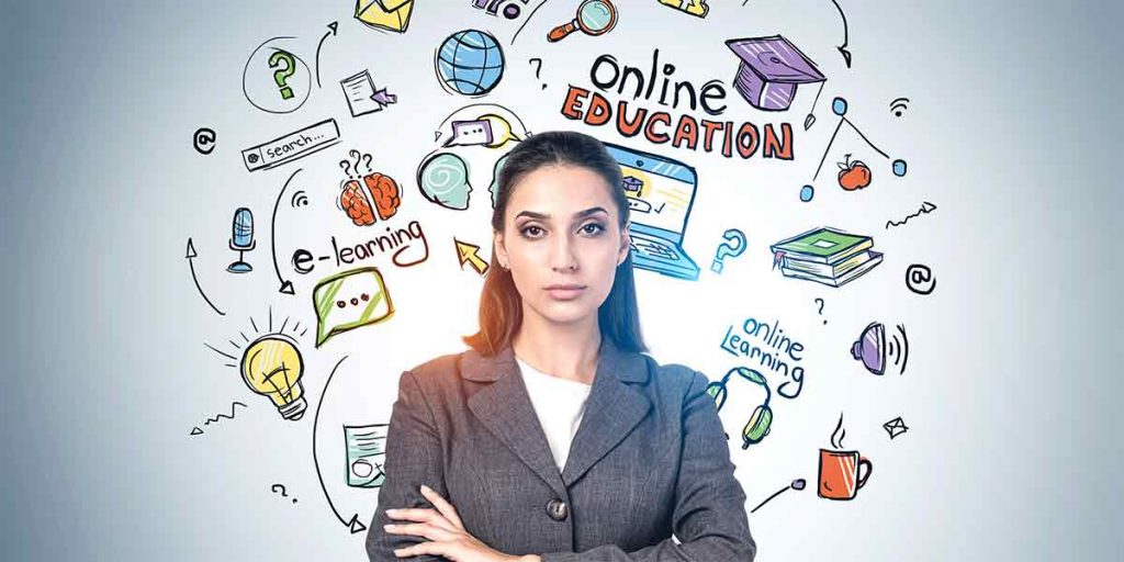 Visuals of Benefits of Online Continuing Education